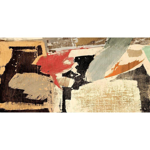 Stone Garden White Modern Wood Framed Art Print by Stone, Jim