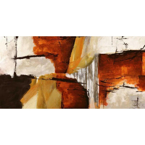Of Wood and Stone White Modern Wood Framed Art Print by Stone, Jim