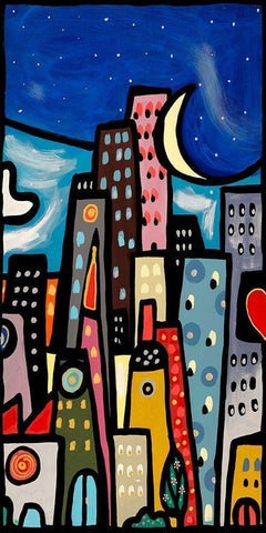 Quando soffia il vento II Black Ornate Wood Framed Art Print with Double Matting by Wallas