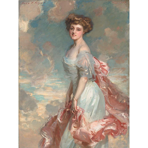 Miss Mathilde Townsend White Modern Wood Framed Art Print by Sargent, John Singer
