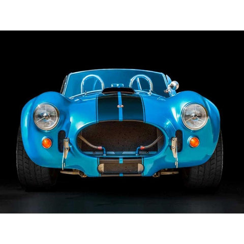 Shelby Cobra Gold Ornate Wood Framed Art Print with Double Matting by Gasoline Images