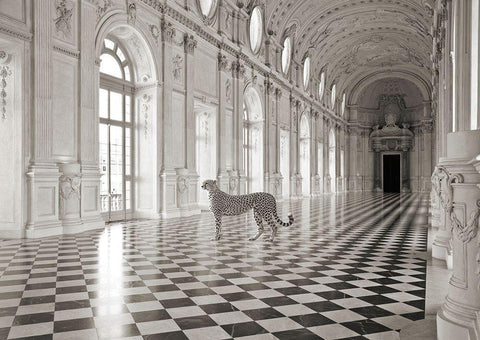 Luxurious Wilderness I Black Ornate Wood Framed Art Print with Double Matting by Lauren, Julian