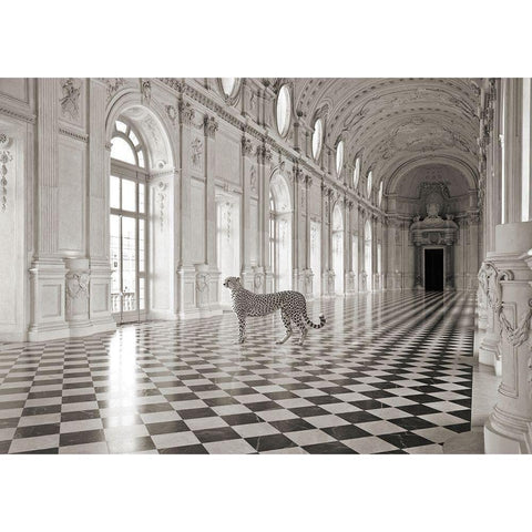 Luxurious Wilderness I Gold Ornate Wood Framed Art Print with Double Matting by Lauren, Julian