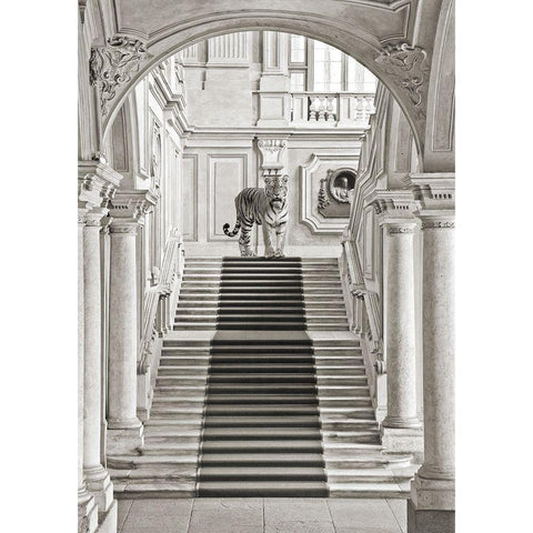 Luxurious Wilderness II Black Modern Wood Framed Art Print with Double Matting by Lauren, Julian