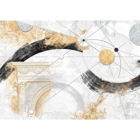 Arcardia White Modern Wood Framed Art Print by Arturo, Armenti