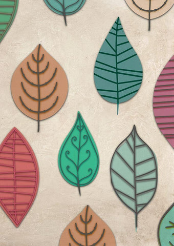 Natural Texture #1 Black Ornate Wood Framed Art Print with Double Matting by Grant, Eve C.