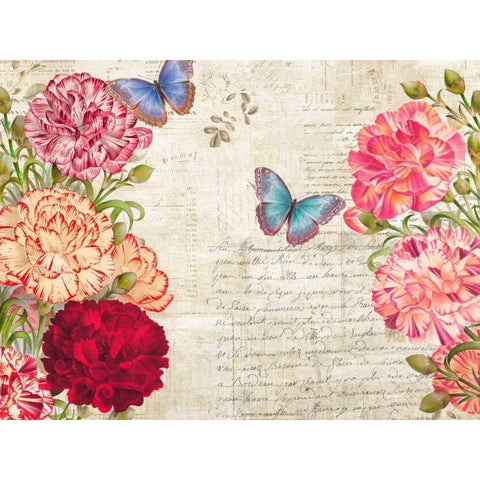 Botanique Moderne IV Gold Ornate Wood Framed Art Print with Double Matting by Dellal, Remy