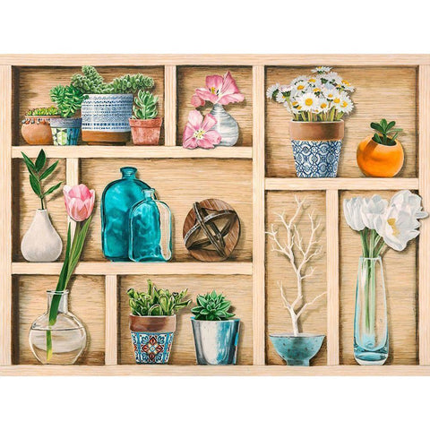 Collection de Memoires Gold Ornate Wood Framed Art Print with Double Matting by Dolci, Elena