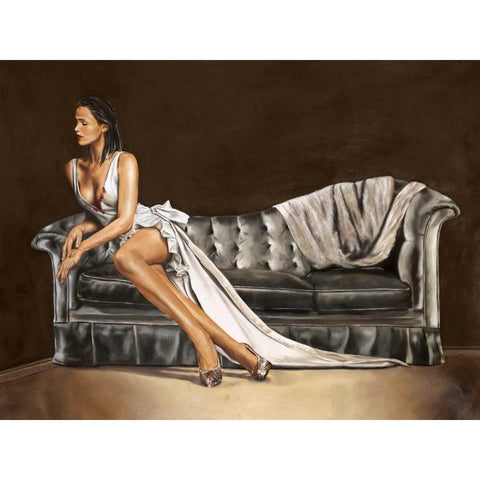 Caprice Gold Ornate Wood Framed Art Print with Double Matting by Ciccone, Emilio