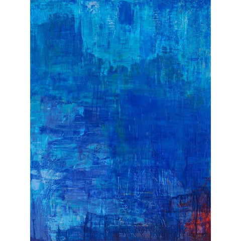 Cieli immensi Black Modern Wood Framed Art Print by Corrado, Italo