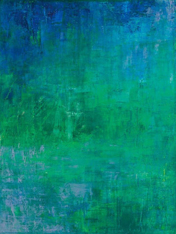 Oceani profondi White Modern Wood Framed Art Print with Double Matting by Corrado, Italo