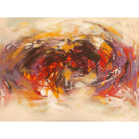 Giorno di festa Black Modern Wood Framed Art Print by Lucas