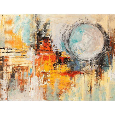 Riflessi del mattino Black Modern Wood Framed Art Print with Double Matting by Lucas
