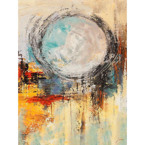 Riflessi del mattino II (detail) White Modern Wood Framed Art Print by Lucas