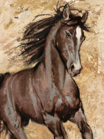 Maestoso White Modern Wood Framed Art Print with Double Matting by Florio, Luigi