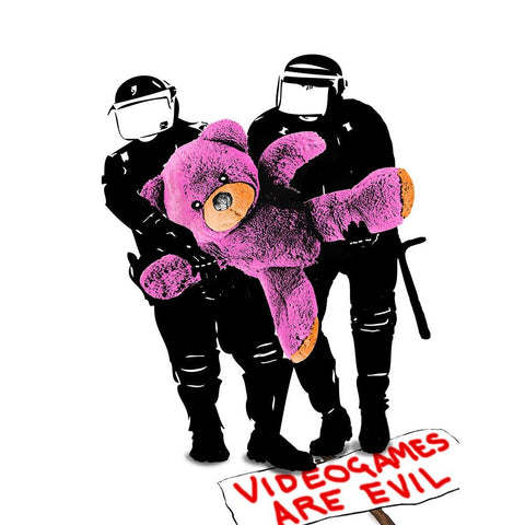 Soft Protest Black Modern Wood Framed Art Print with Double Matting by Masterfunk Collective