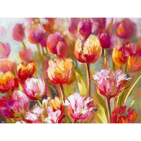 My oh My (detail) Black Modern Wood Framed Art Print with Double Matting by Whatmore, Nel