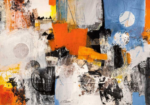 Youth Black Ornate Wood Framed Art Print with Double Matting by Pima, Arthur