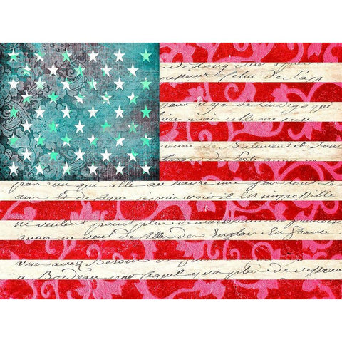 In Pop We Trust White Modern Wood Framed Art Print by Simon, Pat