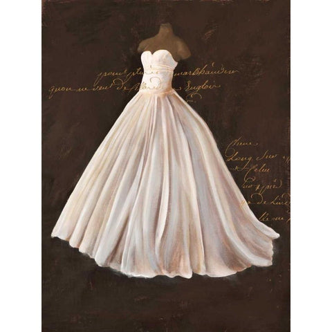 Dressed in White II White Modern Wood Framed Art Print by Cairoli, Stefano