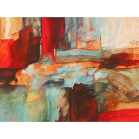 Recollection White Modern Wood Framed Art Print by Stone, Jim
