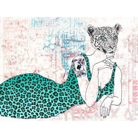 The Supreme White Modern Wood Framed Art Print by Matt, Spencer