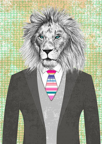 Distinguished Sovereign White Modern Wood Framed Art Print with Double Matting by Matt, Spencer