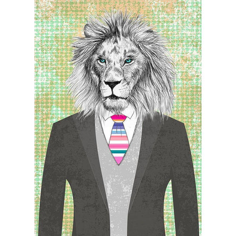 Distinguished Sovereign Black Modern Wood Framed Art Print with Double Matting by Matt, Spencer