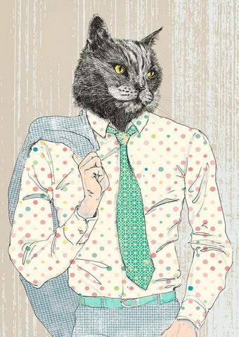 Bon Vivant Black Ornate Wood Framed Art Print with Double Matting by Spencer, Matt