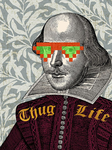 William Black Ornate Wood Framed Art Print with Double Matting by Spencer, Matt