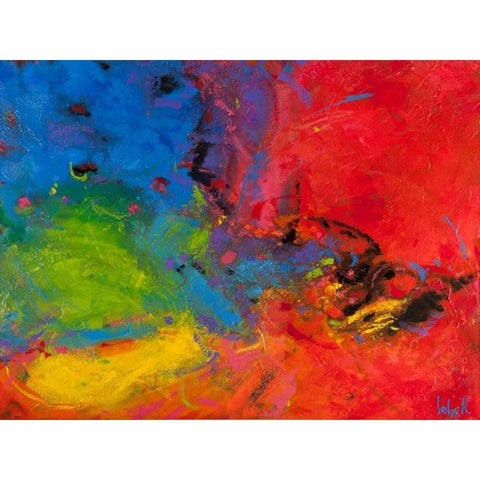 Gioia e Rivoluzione White Modern Wood Framed Art Print by Marzari, Tebo