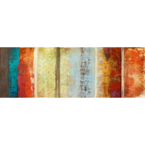 June Black Modern Wood Framed Art Print with Double Matting by Baron, Alphonse