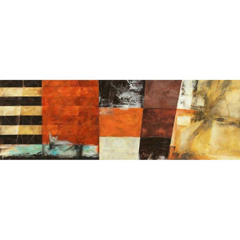 Memento Black Modern Wood Framed Art Print with Double Matting by Bacci, Leonardo