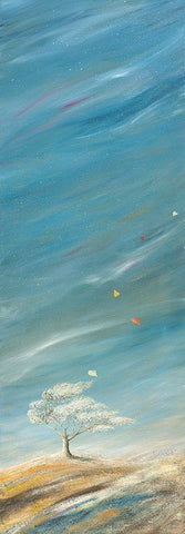 Soffio damore White Modern Wood Framed Art Print with Double Matting by Larotonda, Donato