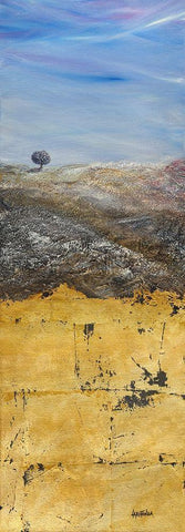 Solitario Black Ornate Wood Framed Art Print with Double Matting by Larotonda, Donato