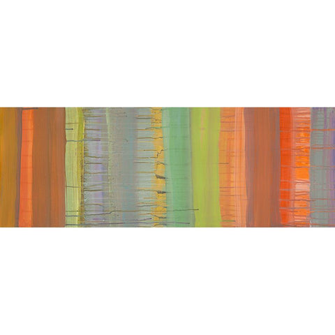 Tropicale Black Modern Wood Framed Art Print by Corrado, Italo