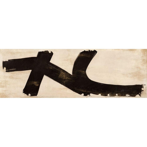 Life Black Modern Wood Framed Art Print with Double Matting by Ikeda, Haru