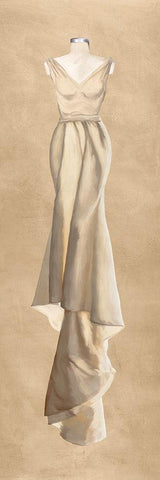 Dressed To Thrill II White Modern Wood Framed Art Print with Double Matting by Parr, Kelly