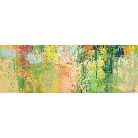 Jungla Black Modern Wood Framed Art Print by Lucas