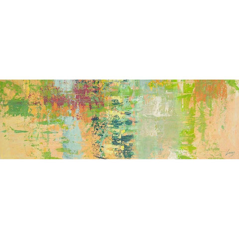 Natura Black Modern Wood Framed Art Print with Double Matting by Lucas