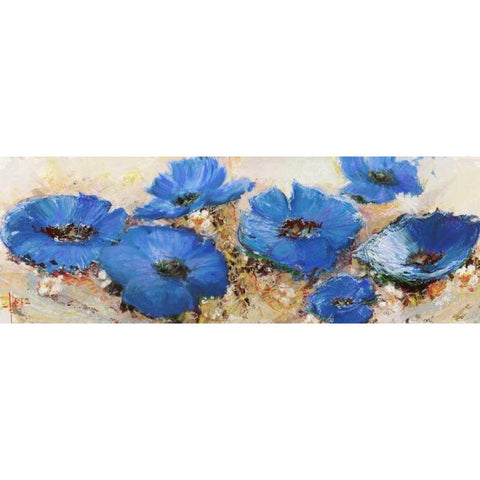 Fiori di marzo White Modern Wood Framed Art Print by Florio, Luigi