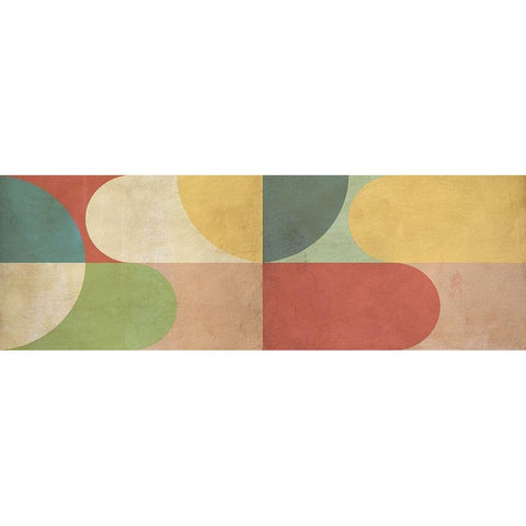 Northern Horizon White Modern Wood Framed Art Print by Nava, Sandro