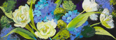 Spring White Modern Wood Framed Art Print with Double Matting by Whatmore, Nel