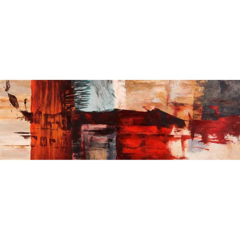 Breathe Black Modern Wood Framed Art Print by Taylor, Heather