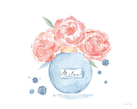 My Kind of Beautiful III Black Ornate Wood Framed Art Print with Double Matting by Fay, Elena