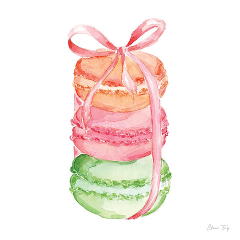 My Kind of Beautiful VII Black Ornate Wood Framed Art Print with Double Matting by Fay, Elena