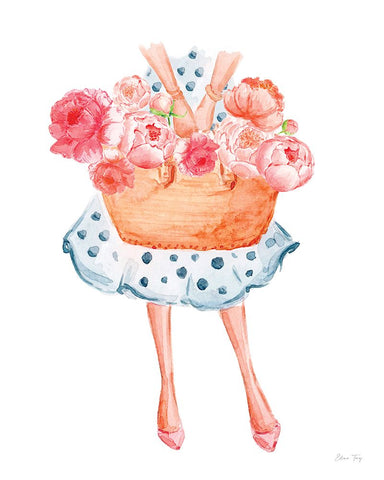 My Kind of Beautiful XI White Modern Wood Framed Art Print with Double Matting by Fay, Elena
