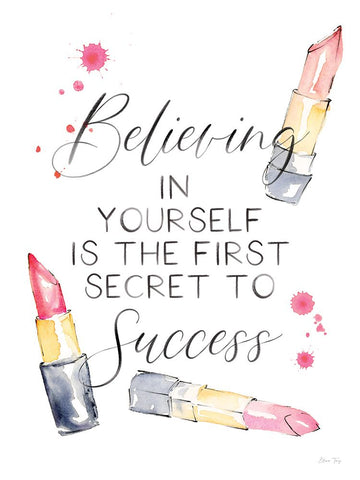 My Kind of Beautiful XXIII White Modern Wood Framed Art Print with Double Matting by Fay, Elena