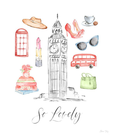 My Kind of Beautiful XXVII White Modern Wood Framed Art Print with Double Matting by Fay, Elena