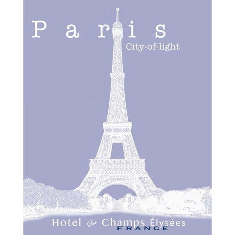 Travel Posters I  Gold Ornate Wood Framed Art Print with Double Matting by Cusson, Marie Elaine